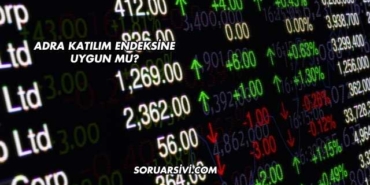 Adra Katılım Endeksine Uygun mu?