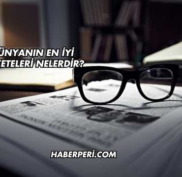 Dünyanın En İyi Gazeteleri Nelerdir?