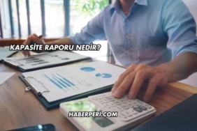 Kapasite Raporu Nedir?
