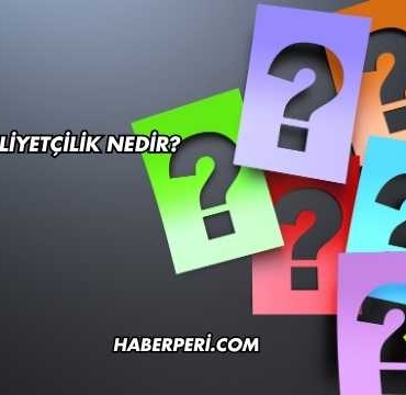 Milliyetçilik Nedir?