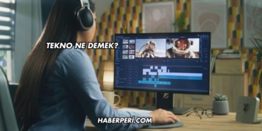 Tekno Ne Demek?