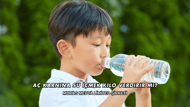 Aç Karnına Su İçmek Kilo Verdirir mi?